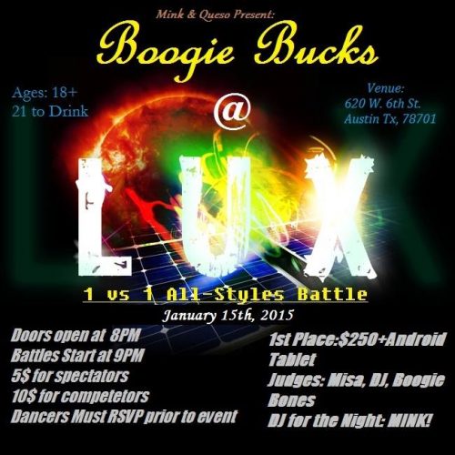 boogie bucks battle