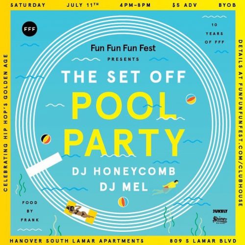 set off pool party